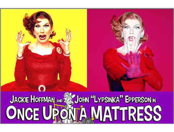 Backstage with JOHN 'LYPSINKA' EPPERSON at ONCE UPON A MATTRESS