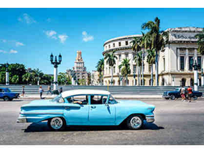 A V.I.P. TOUR OF ROMANTIC HAVANA FOR TWO + AIRFARE
