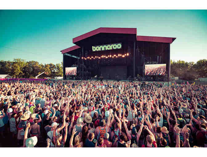 FOUR VIP TICKETS TO THE 2017 BONNAROO MUSIC AND ARTS FESTIVAL