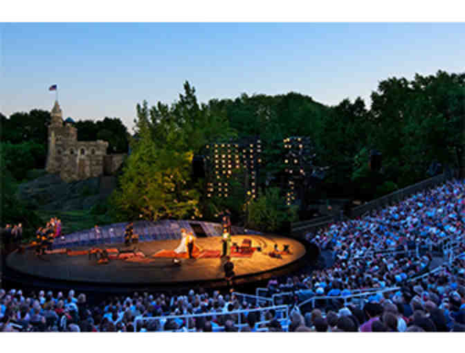 Skip the lines!  Two pairs of tickets to the 2017 season of SHAKESPEARE IN THE PARK