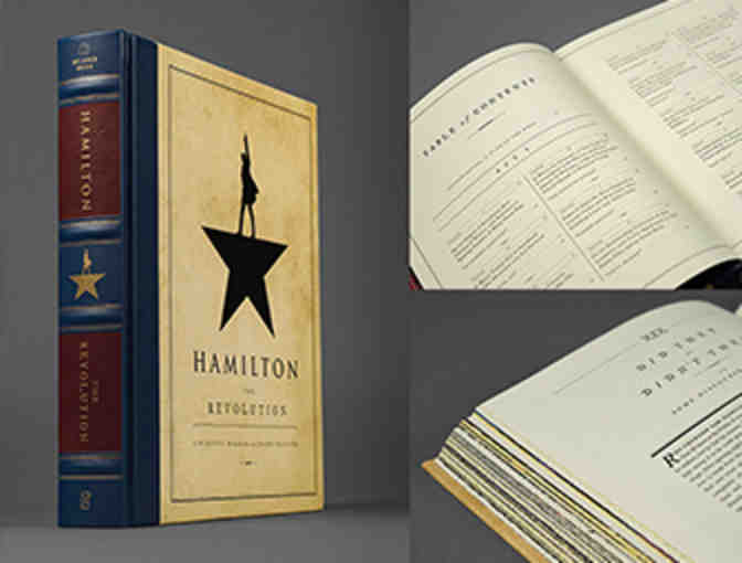 HAMILTON book signed by LIN-MANUEL MIRANDA and VIP seats to a Q&A with the CURRENT CAST!
