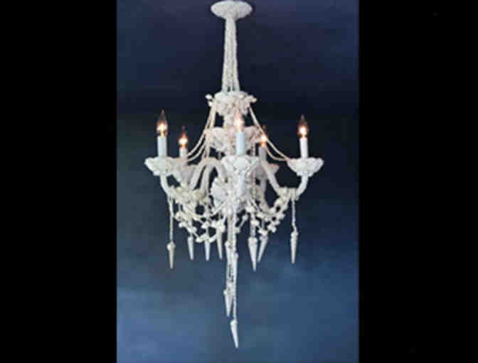 Own a Custom-Designed Chandelier by Artist Fabian Compton!