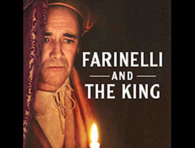 See Broadway's FARINELLI AND THE KING and go backstage to meet star Mark Rylance!