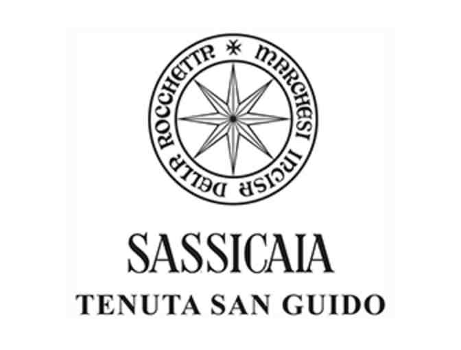 Sassicaia 2014 Vintage: 6 Bottles of Wine in Original Wooden Case
