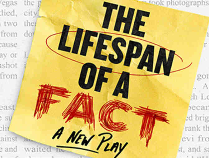 Backstage Meet and Greet with Bobby Cannavale and Two tickets to The Lifespan of a Fact!