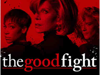 One day on the set of THE GOOD FIGHT starring Christine Baranski!