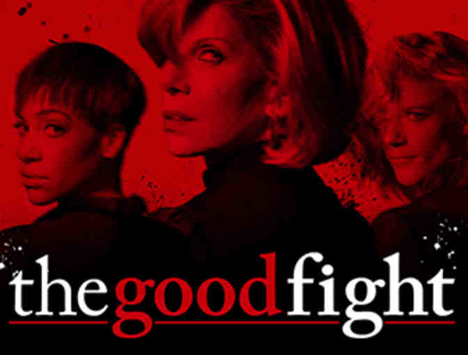 One day on the set of THE GOOD FIGHT starring Christine Baranski!