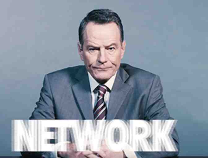 Meet Bryan Cranston after a performance of Broadway hit NETWORK; plus gift card to Butter!