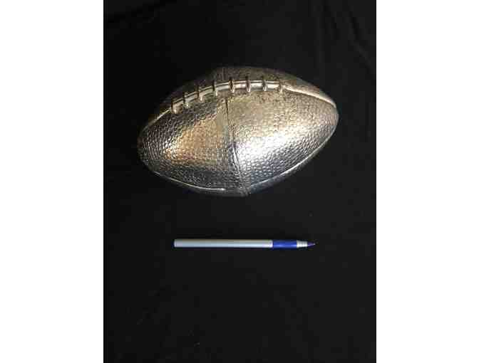 Silver plated football