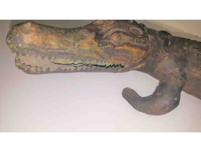 Lost Wax cast Bronze Alligator