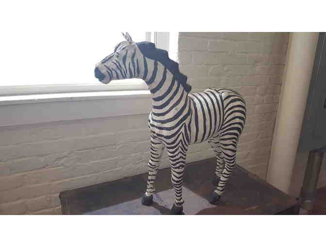 LARGE Handmade Zebra