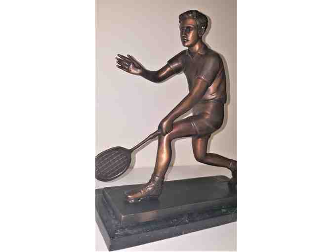 Bronze Statue, Tennis Player
