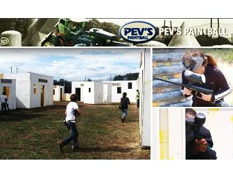 Pev's Paintball Walk-On Game Pass for Five