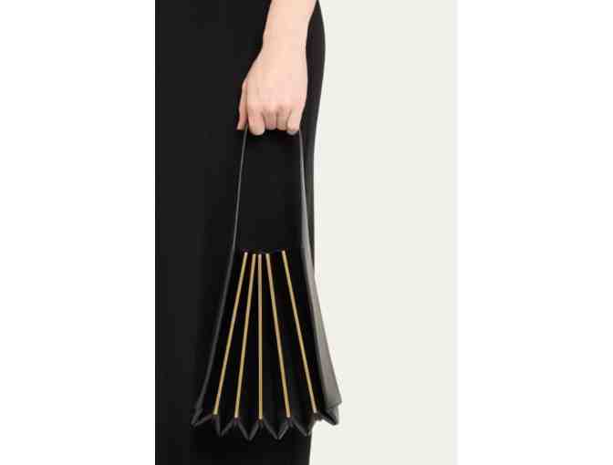 SIMKHAI Rola Folded Leather Tote Bag