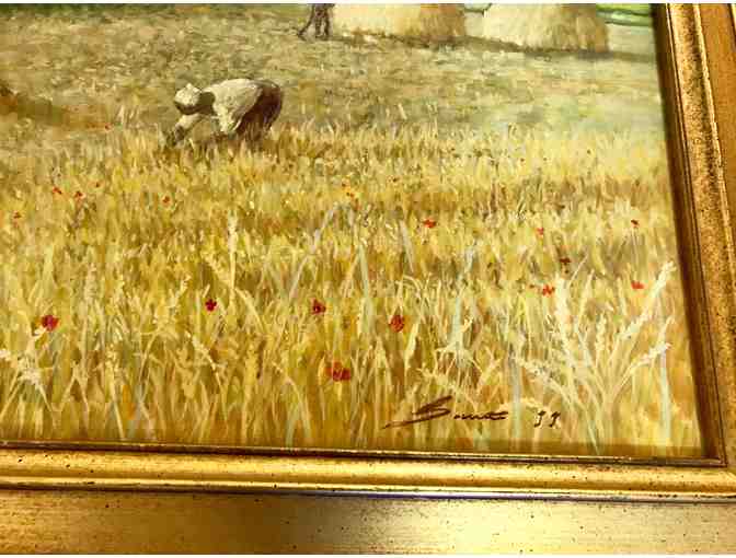French Countryside Original Oil Painting