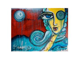 Melanie Griffith - includes Painting by Laurie Maves