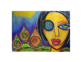 Laurie Maves - includes chalk drawing