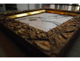 Original Hunt Slonem oil painting