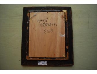 Original Hunt Slonem oil painting