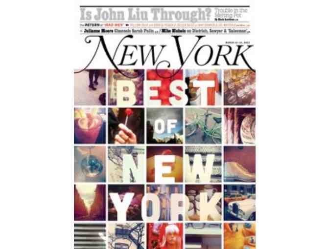 Lunch at Balthazar and Tour New York Magazine's Offices with Publisher Lawrence Burstein