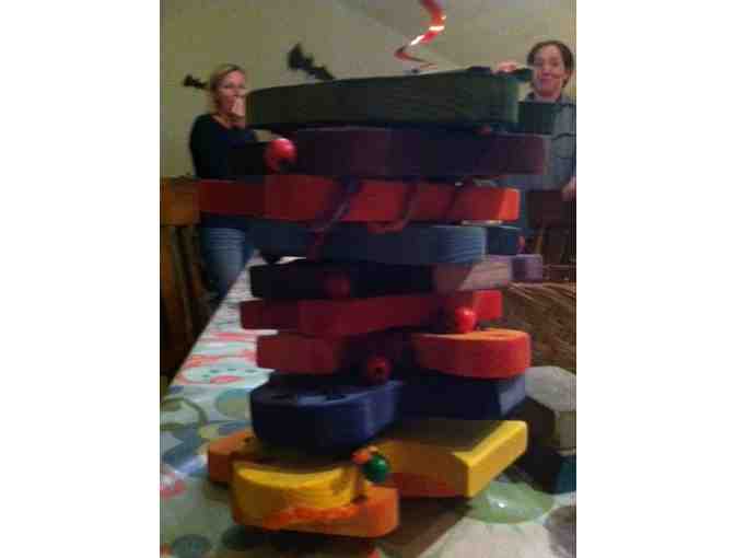 Wooden Mushroom Lacing Board