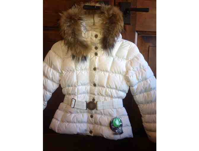 Poivre blanc Fur Trimmed Girl's Hooded Ski Jacket