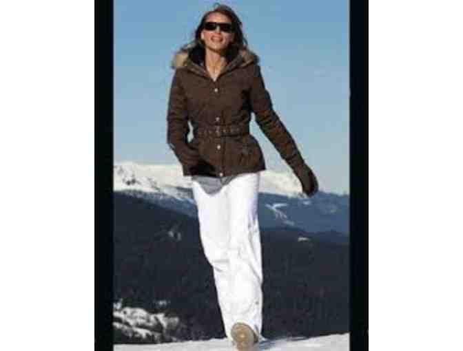 Poivre Blanc Women's Fir Trimmed Jacket