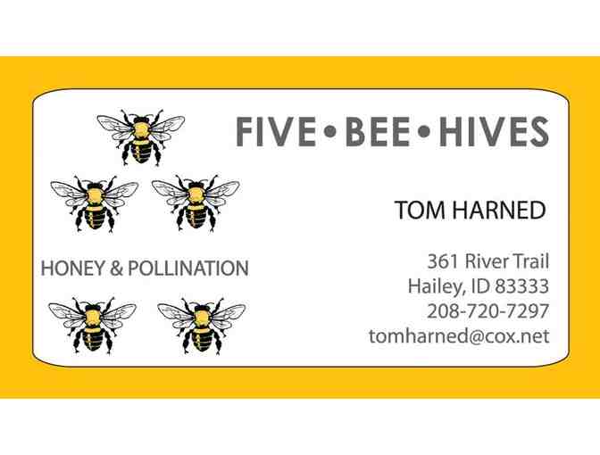 Five Bee Hives -1 quart  of yummy, Local Raw Honey
