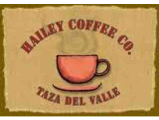 Hailey Coffee Company- All-in-One insulated travel press mug &  pound of whole bean coffee