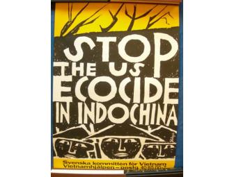 Stop US Ecocide in Indochina Poster