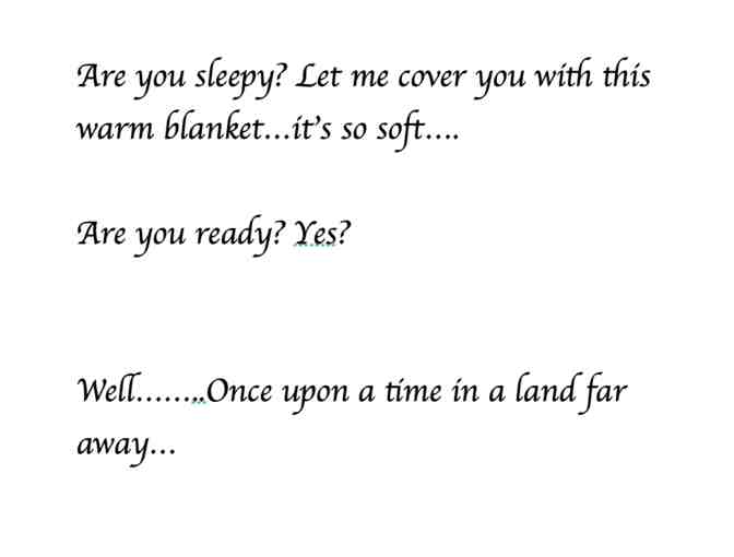 Storytelling with Meinir