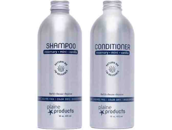 Plaine Products Reusable/Refillable Shampoo and Conditioner - Photo 1