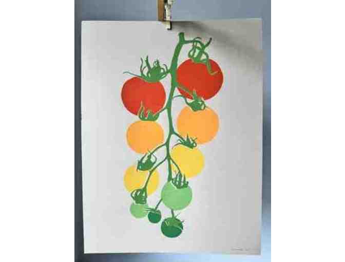 Jenn Kindell | Pomodoro Tomatoes Screenprint - Photo 1