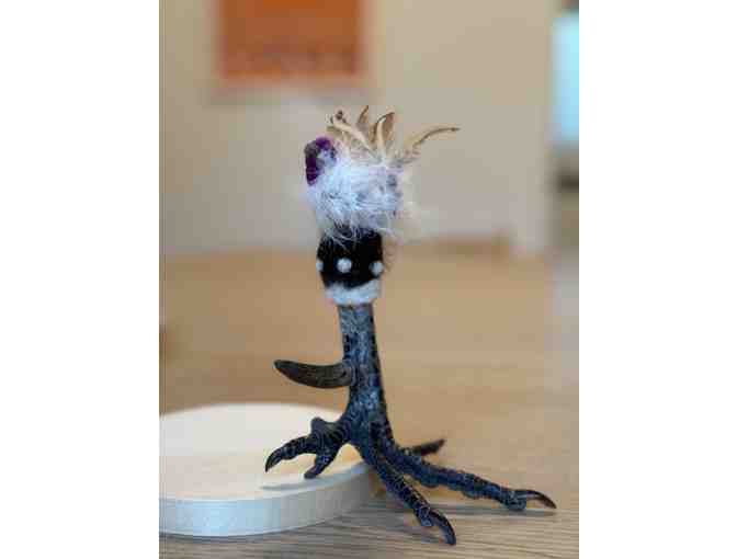 Wool Felted Bird Folk Art - Small | Devil's Gulch Farm - Photo 1