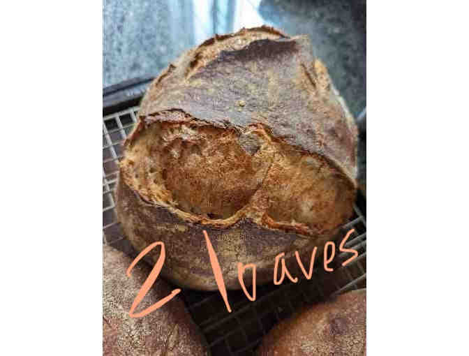 Home Baked Sourdough Bread | 2 Loaves - Photo 1