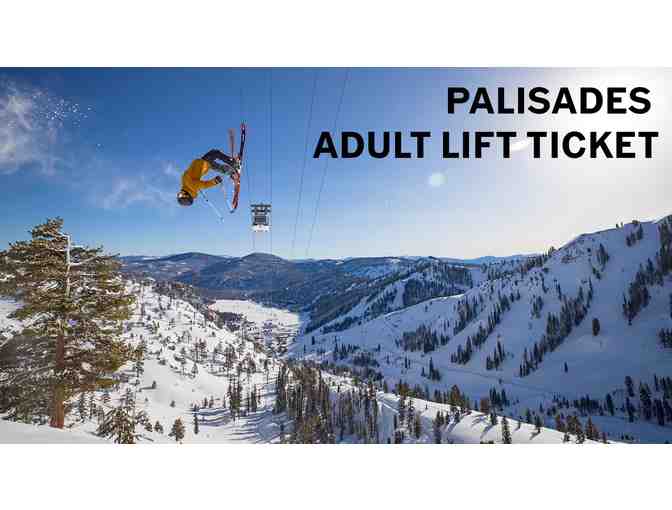 Adult Full Day Lift Ticket | Palisades/Alpine | Valid through 5/27/24 - Photo 1