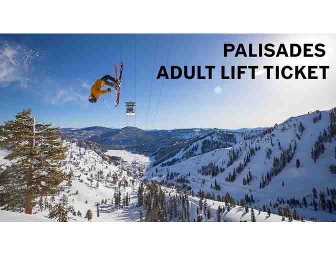 Adult Full Day Lift Ticket | Palisades/Alpine | Valid through 5/27/24 - Photo 1