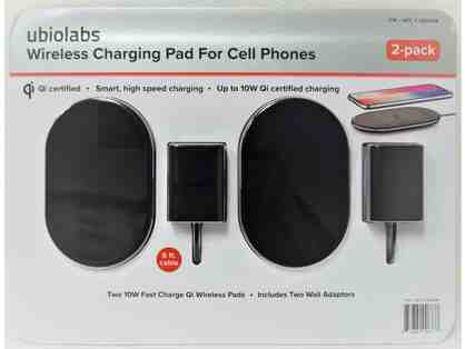 Ubio Labs 10W Qi Wireless Charging Pad 2-Pack