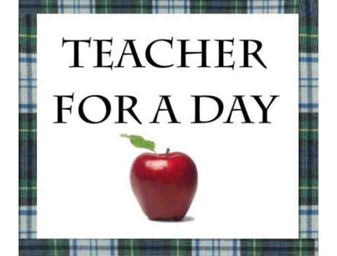 Teacher for a Day - 1st Grade Mrs. McCarver