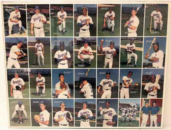 Texas Rangers 1987 Trading Cards