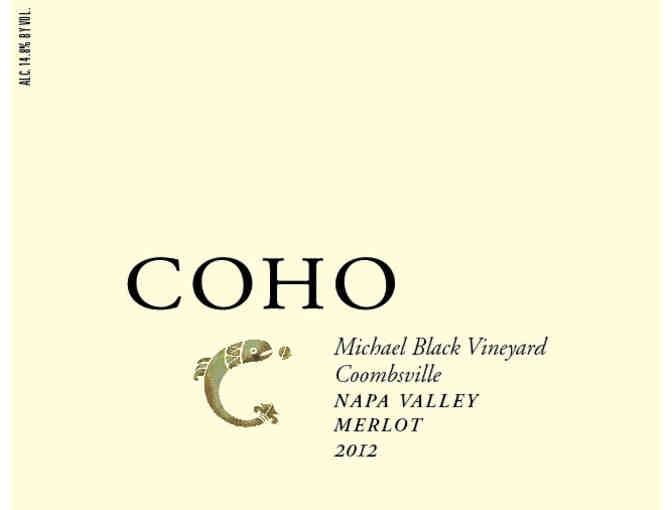 Coho Wines Magnum (1.5L) Each of 2012 Summitville Ranch Cabernet, 2012 Merlot, and 2012 C2 Red Wine