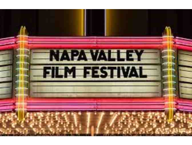 Raffle: 2 VIP Tickets to Napa Valley Film Fest Celebrity Tributes + Feature Film - Nov. 14