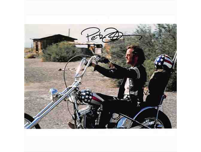 Peter Fonda Signed Easy Rider 8x10 Photo and Vintage Album COA