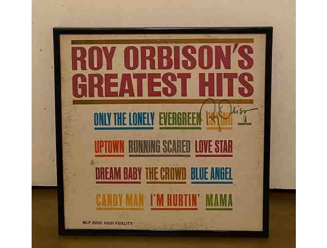 Roy Orbison Signed Album Record Vintage 1962 Framed COA