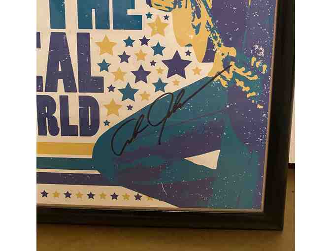 ALAN JACKSON Signed Autograph 'Here In The Real World' 12x18 Poster Framed