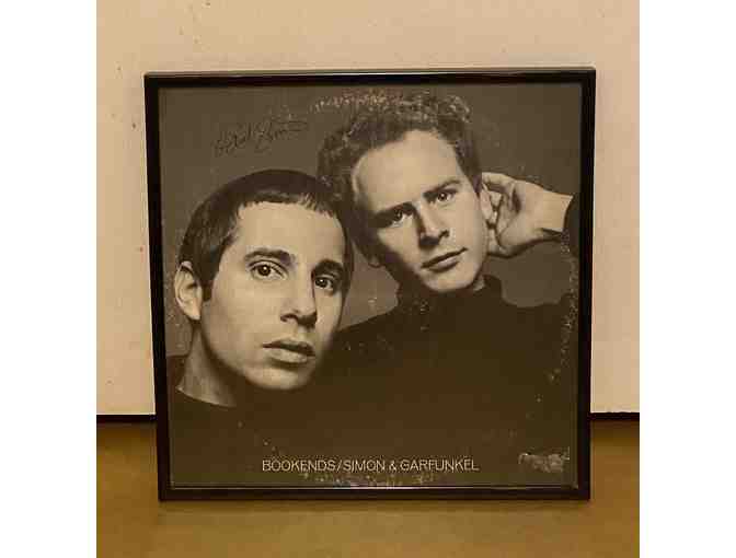 Simon and Garfunkel Paul Simon Autographed Record COA Framed