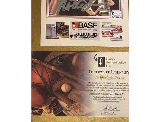 Magic Johnson Autographed Limited Edition Lakers Basketball Card 1983 BASF Rare