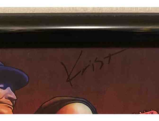Krist Novoselic Hand Signed Giants in the Trees Poster Volume 2 Nirvana Rare