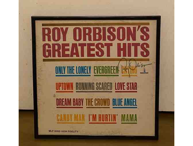 Roy Orbison Signed Album Record Vintage 1962 Framed COA
