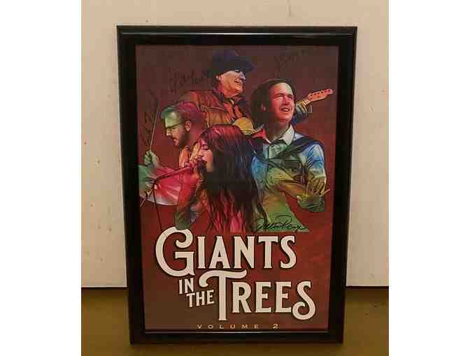 Krist Novoselic Hand Signed Giants in the Trees Poster Volume 2 Nirvana Rare